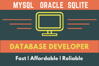 create mysql,oracle,sqlite,ms access databases