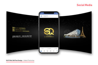 design facebook cover, post or banner ad