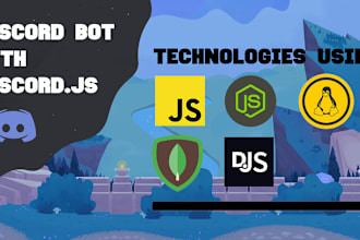 be professional custom discord bot developer in javascript