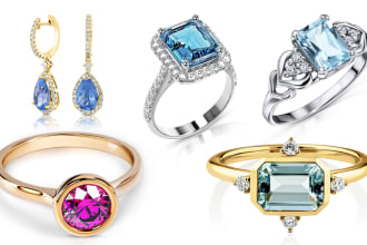 do professional jewelry photo editing in 12 hours
