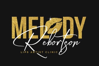 design luxury fashion, beauty, eye lash or boutique logo