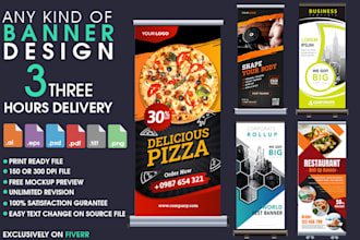 design your roller banners