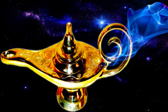 cast lamp of aladdin wish manifestation spell