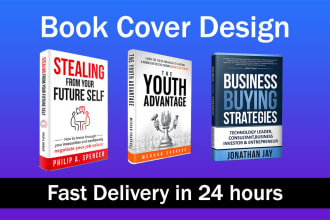 do ebook cover design and book cover design and kindle cover