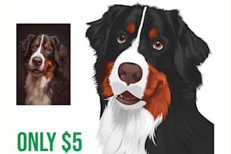 draw a cartoon of your pet, cat, dog