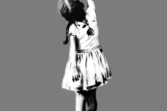 turn any image into a banksy style graffiti stencil