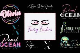 design hand drawn, feminine, typography or signature logo