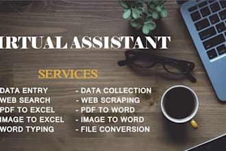 make financial statements, PDF image conversion to text or excel