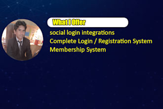 add or fix social login, sign up, or customize social logins
