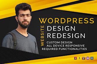 create responsive wordpress website, recreate outdated website