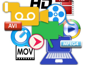convert video to mp4, mp3, avi, mov, mkv, wav, hevc etc