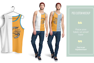 do custom psd shirt mockup for color and fabric apply