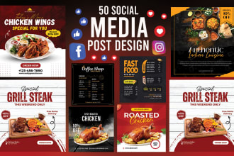 design  a social media  post, cover art, thumbnail and ads