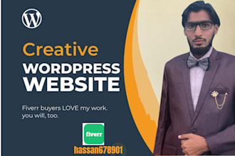 design wordpress, shopify, wix, custom website, and HTML website