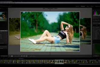 do bulk photo culling and color correction using lr and ps