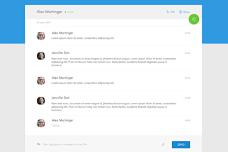 create chat app with real time private and group chat