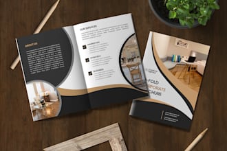 design professional corporate brochure