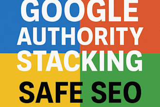 create high authority google stacking backlinks for SEO ranking