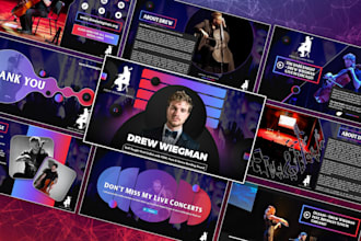 design music press kit, artist epk, media kit, one sheet