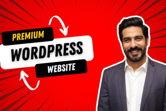 make premium wordpress  ecommerce website and online store