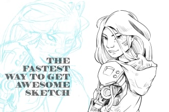 draw illustration sketch for you