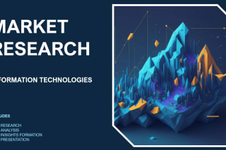 make market research and competitor analysis in IT sector