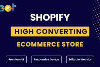 design and develop premium shopify website and store