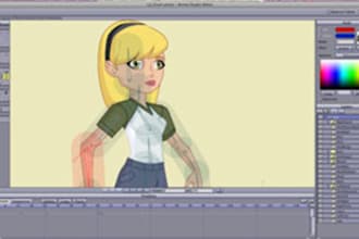 convert a graphic or drawing into an Anime Studio or Flash Character