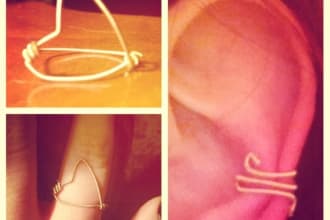make you a ring or earcuff made from recycled guitar string