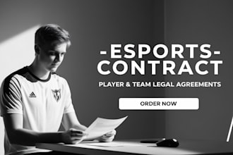 do esports legal agreements, sports law, player legal contracts, sponsorship law