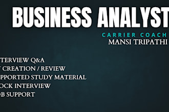 coach you to get a business analyst job