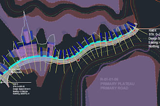 design your surface, profile and different level in civil 3d