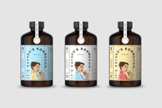 create a professional product packaging or label