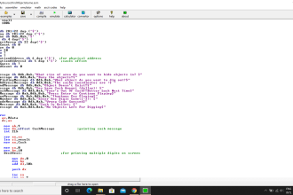 do c cpp assembly 8086 programming problems and projects