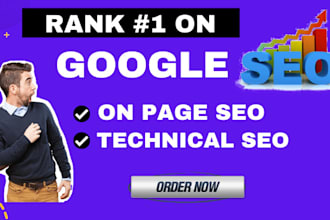 do complete website onpage SEO and technical optimization service