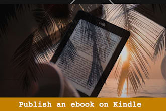 publish to kindle, create ebook