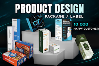 create 3d product packaging