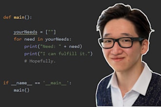 create any python script for you