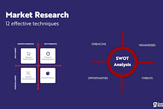 do quality market research, competitor analysis, business plan ibisworld