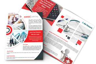 design professional sell sheet, product one sheet, epk