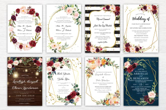 design greeting card, invitation card and party invitation