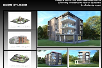 design your building in revit and autocad