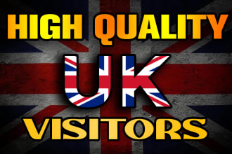 deliver real keyword targeted web traffic from UK