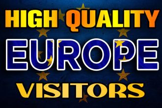 deliver real keyword targeted web traffic from eu europe