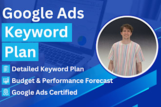 carry out google ads keyword research and planning