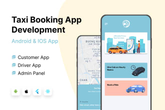 develop taxi booking app like uber, ola, lyft