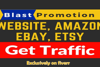 promote your etsy,ebay,amazon product