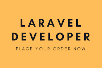 be your php laravel developer