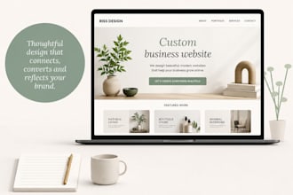 build you a modern wordpress, shopify website