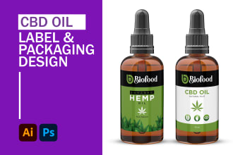 do supplement label designs with a 3d mockup